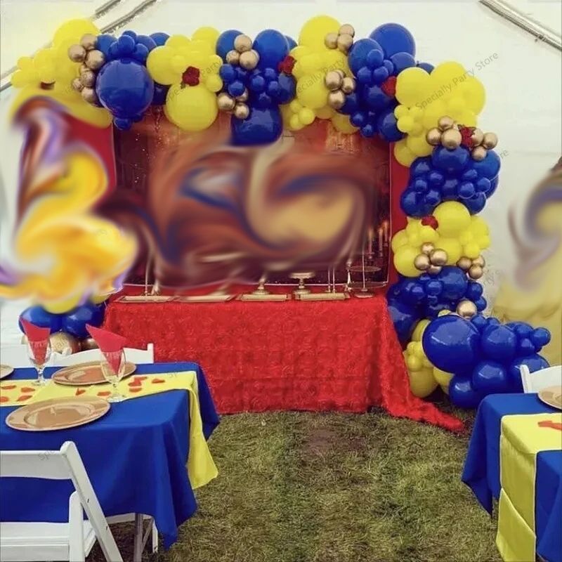 Confetti Balloon Set - 153 adet Prenses Tema Folyo Balonlar