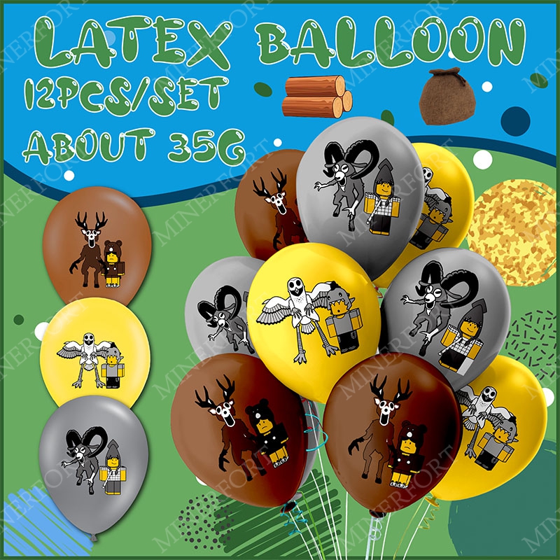 Confetti Balloon Set - ROBLOX 99 Geceler Ormanda Lateks Balonlar