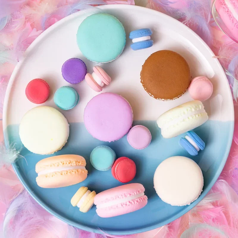 Simülasyon Macaron Kek Tatlı M - Wedding Cake Supply incelemesi ve fiyatı