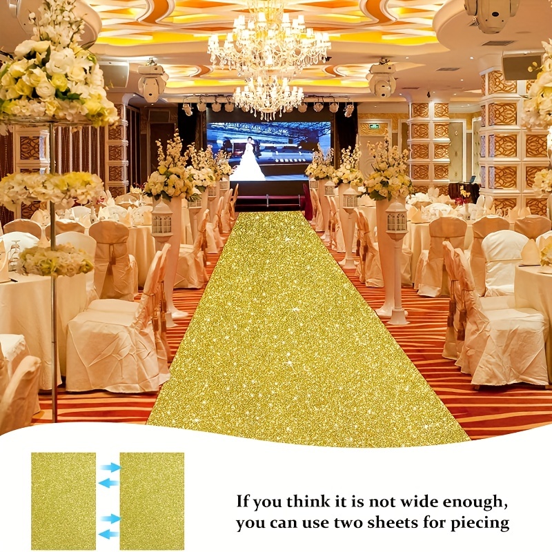 Altın düğün halısı, gelin yolu - Aisle Runner White incelemesi ve fiyatı