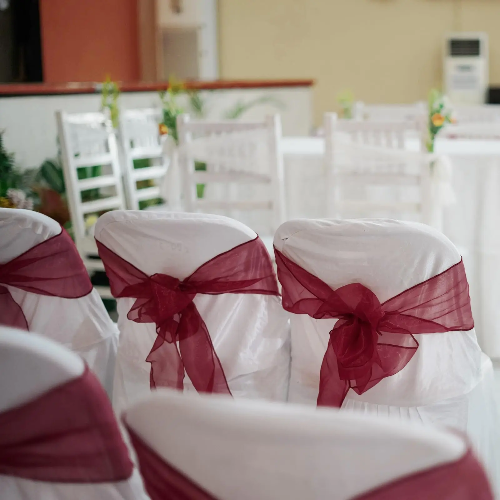 10/50/100 adet 17x275cm organz - Chair Sash Organza incelemesi ve fiyatı