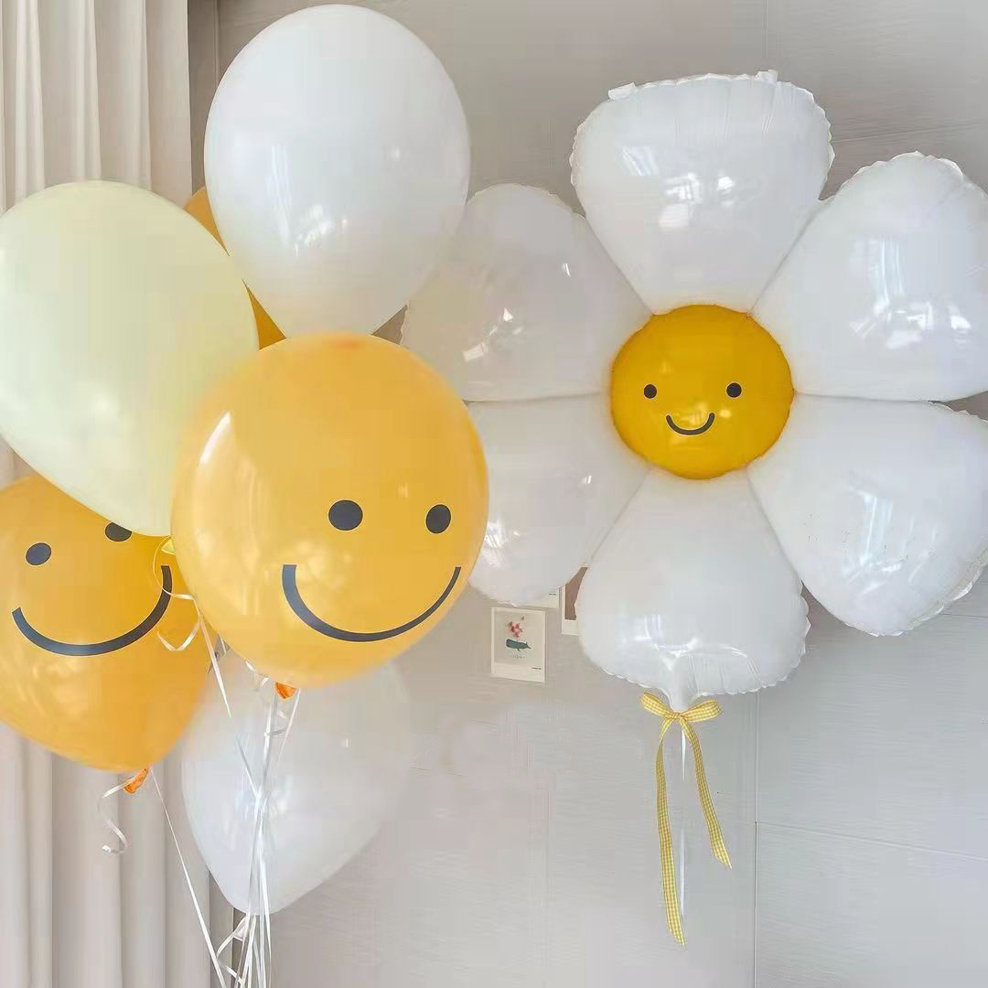 1 takım reçine papatya kek Top - Confetti Balloon Set incelemesi ve fiyatı