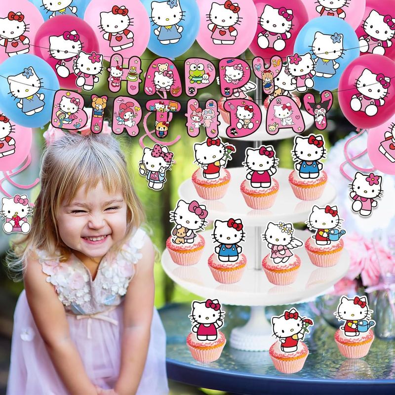 Hello Kitty Parti Süslemeleri: - Confetti Balloon Set incelemesi ve fiyatı