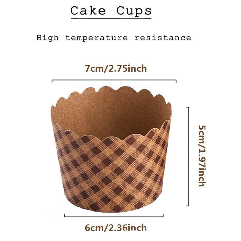 50 adet/paket Cupcake kağıt ba - Wedding Cake Supply incelemesi ve fiyatı