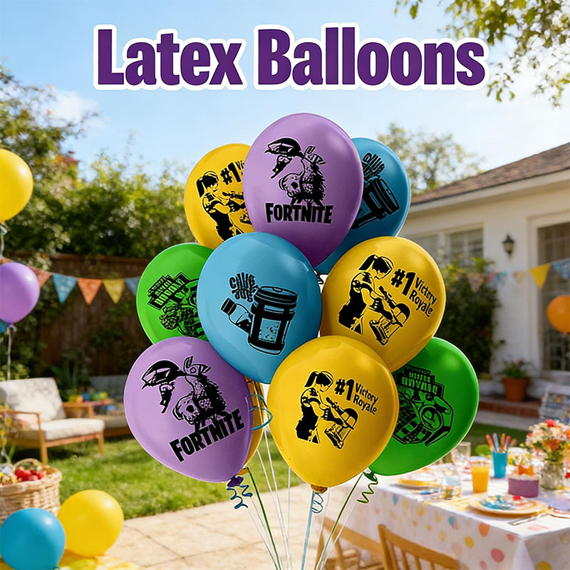 Fortnight Temalı Anime Lateks  - Confetti Balloon Set incelemesi ve fiyatı