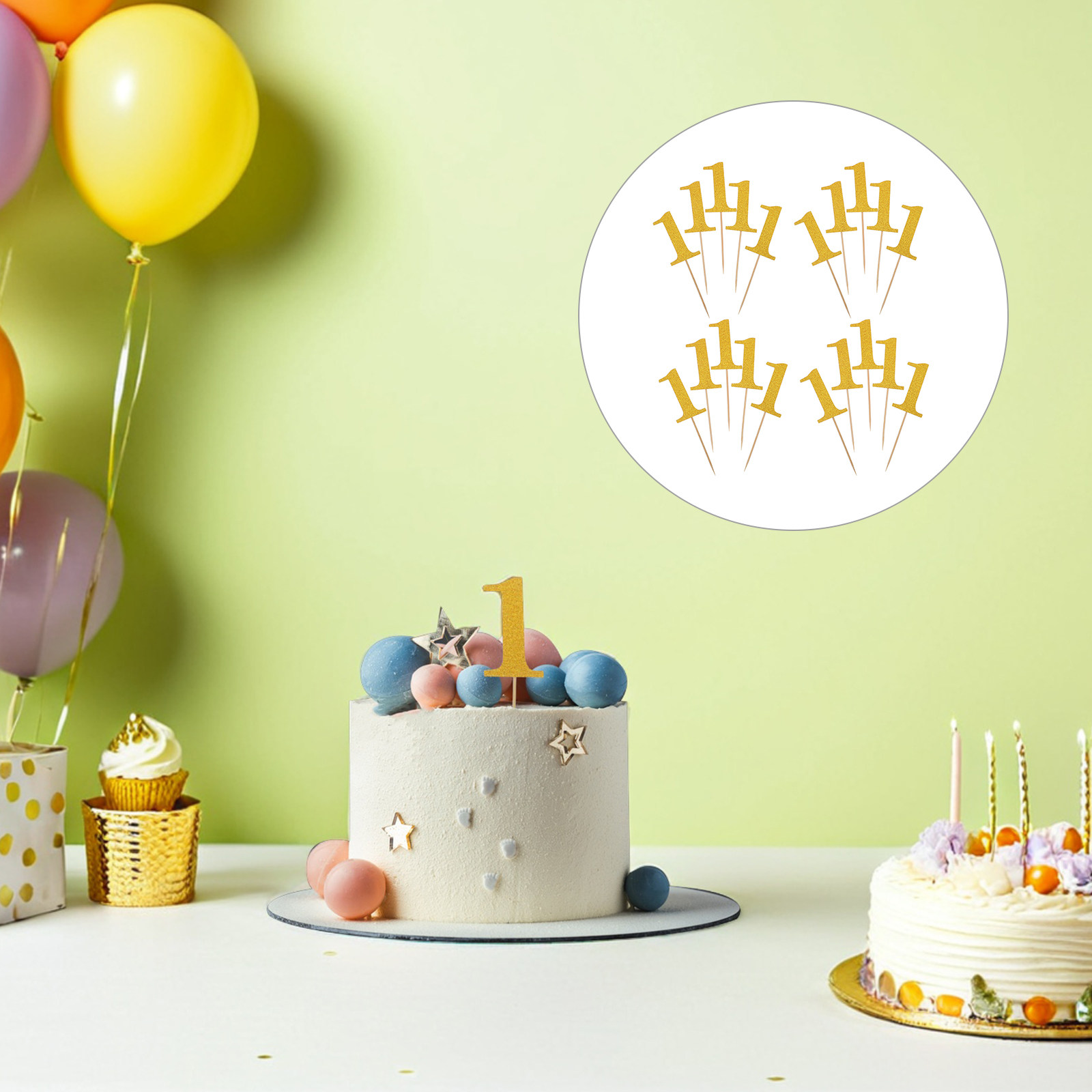 Yeni 1. Numara Mutlu Doğum Gün - Wedding Cake Supply incelemesi ve fiyatı